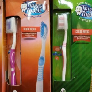 Cepillos de dientes Happy adulto por 12 unidades