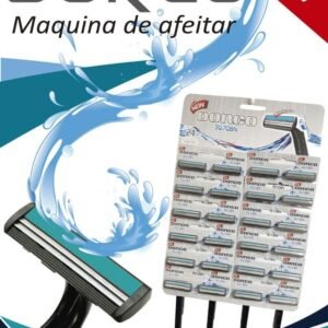 Maquina de Afeitar Dorco 2 hojas por 24 UND