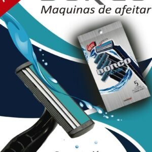 Maquina de Afeitar Dorco 20 bolsas por 5 unidades 2 hojas
