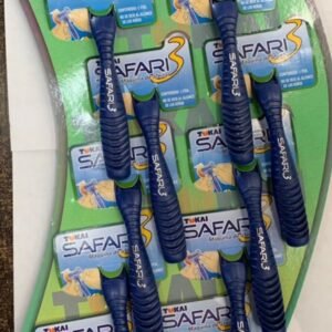 Maquina de Afeitar Safari 2 hojas por 10 unidades