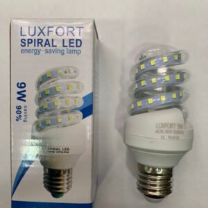 Bombillo led 9w spiral por 3 unidades