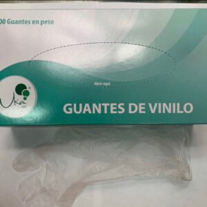 Guante vinilo por 100 unidades