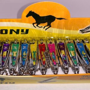 Cortaúñas pony color pequeño por 24 unidades