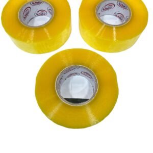 CINTA ANCHA ADHESIVA DE 200 MTS POR 3 UNIDADES