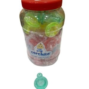 CHUPO CORCHITO COLORES 48 UNIDADES